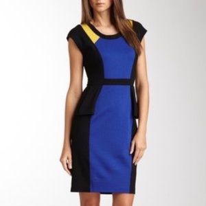 Anthropologie Yoana Baraschi peplum dress
